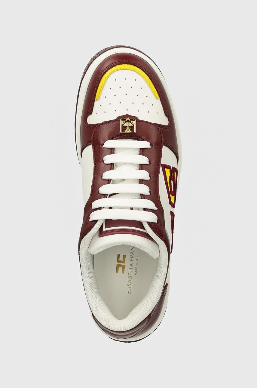 Кожаные кроссовки - фото 4