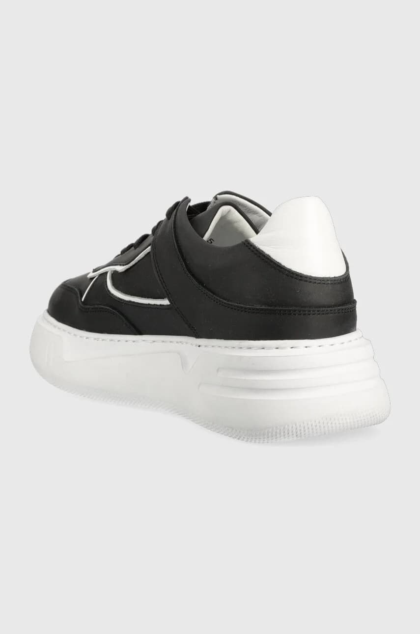 Кожаные кроссовки - фото 3