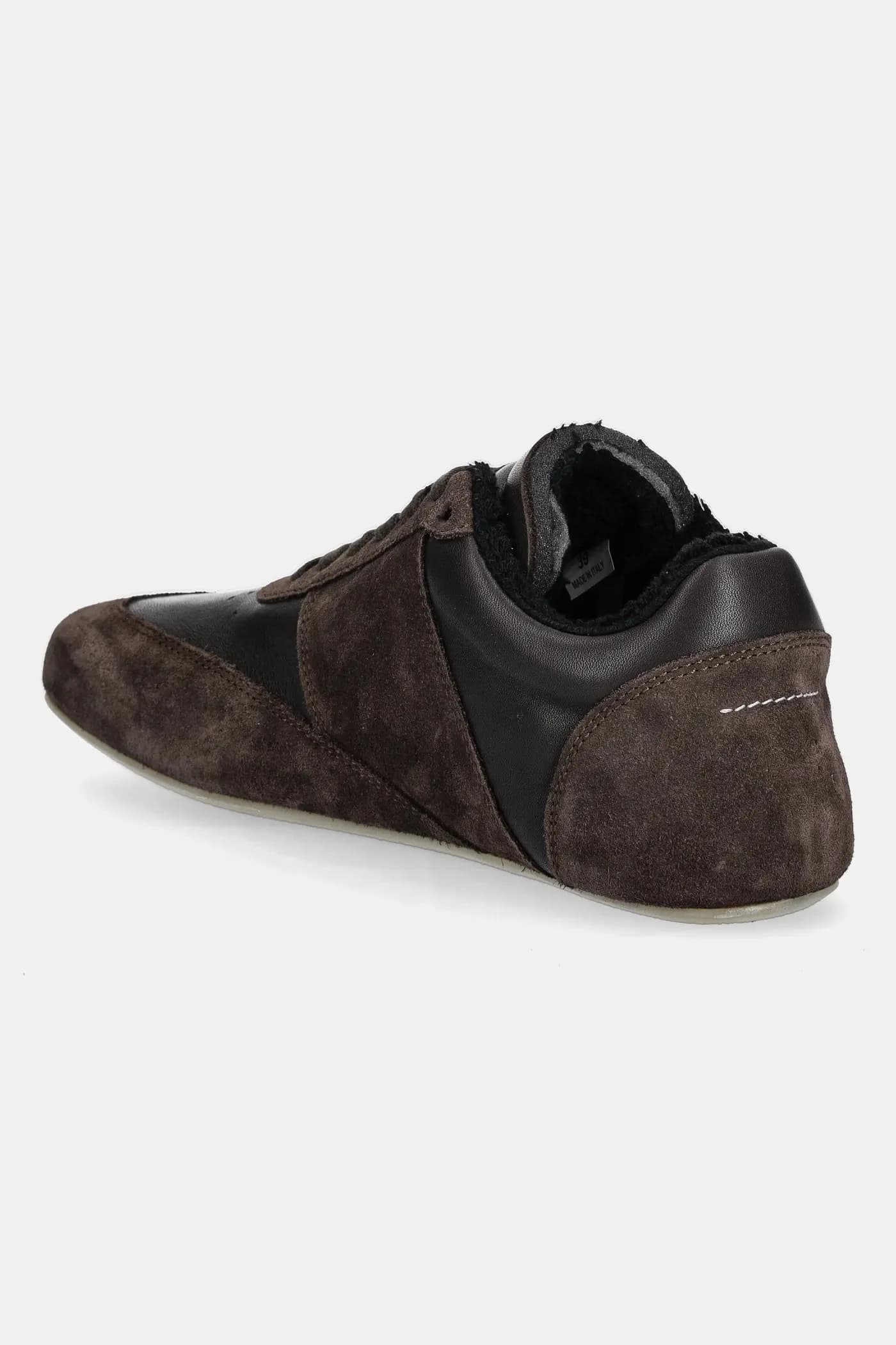 Кожаные кроссовки - фото 3