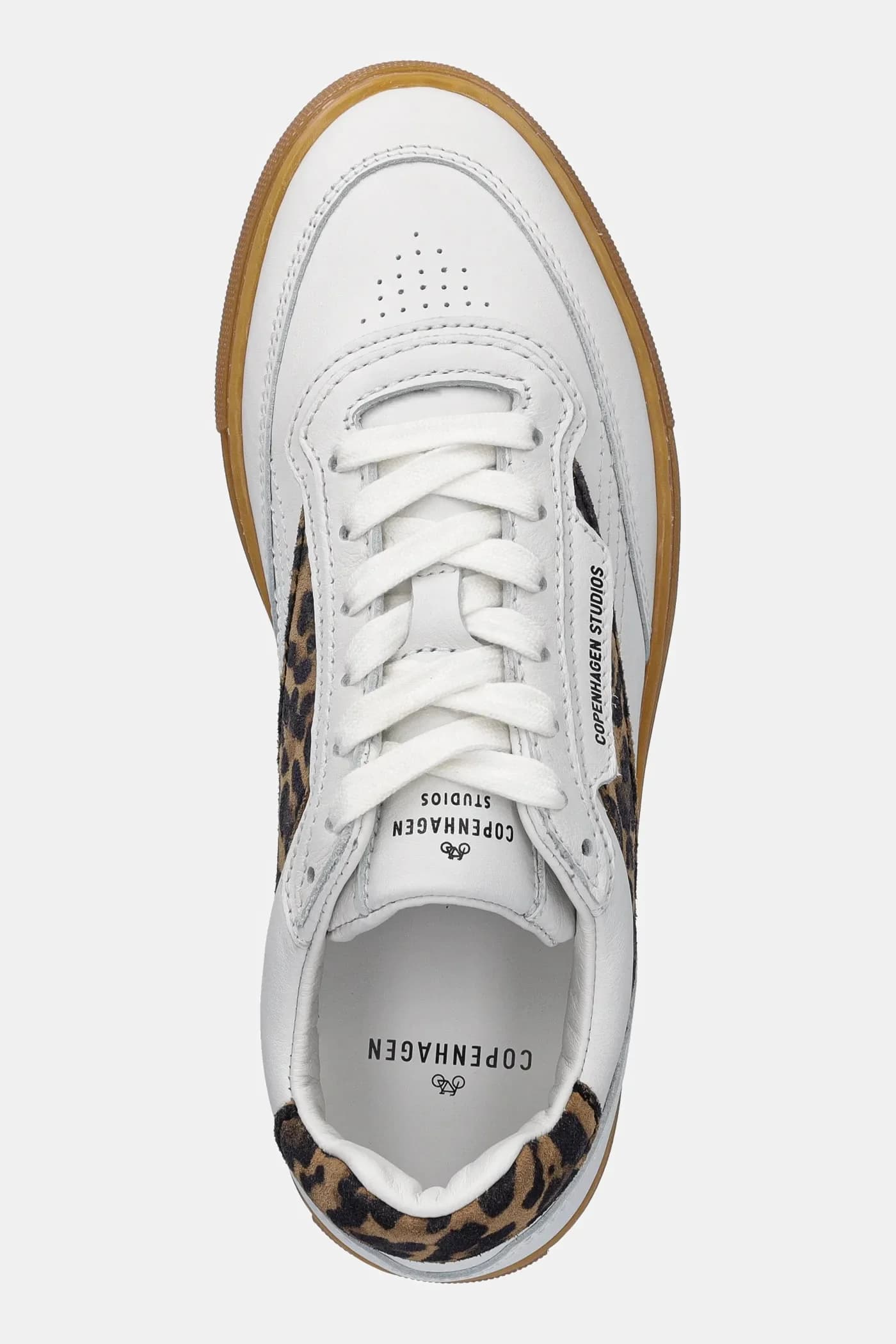 Кожаные кроссовки - фото 4