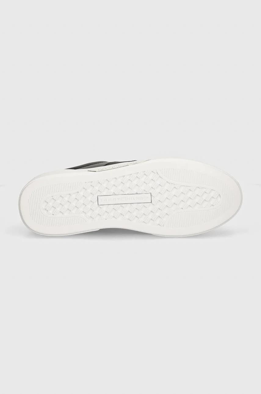 кожаные кроссовки CHIC PANEL COURT SNEAKER - фото 5