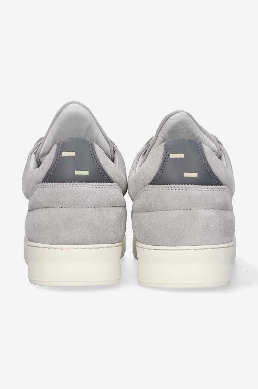 низкие замшевые кроссовки - фото 5