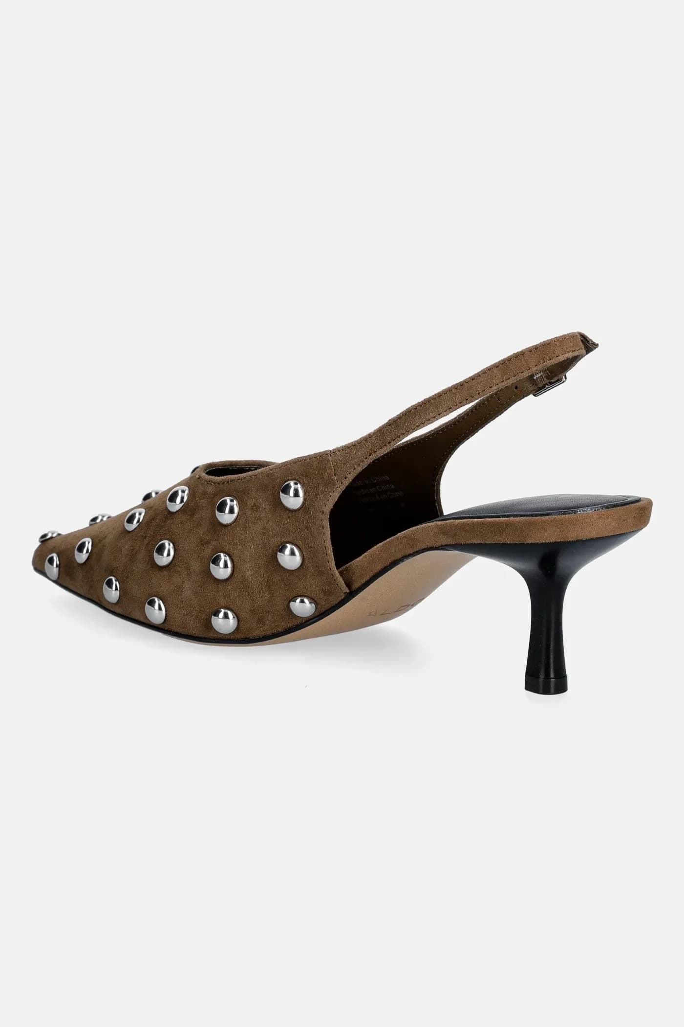 NAIARAH замшевые туфли на высоком каблуке - фото 3