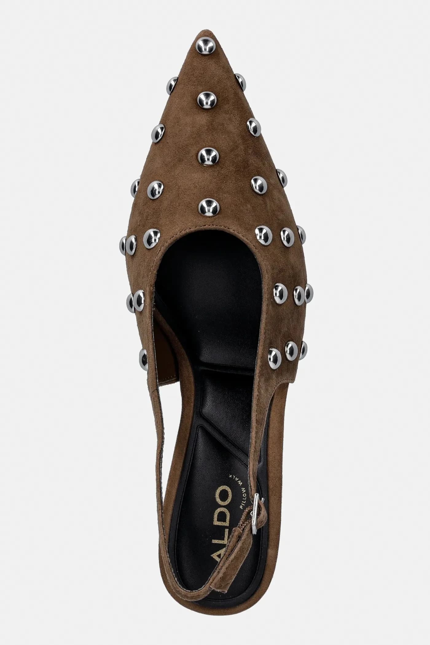 NAIARAH замшевые туфли на высоком каблуке - фото 4