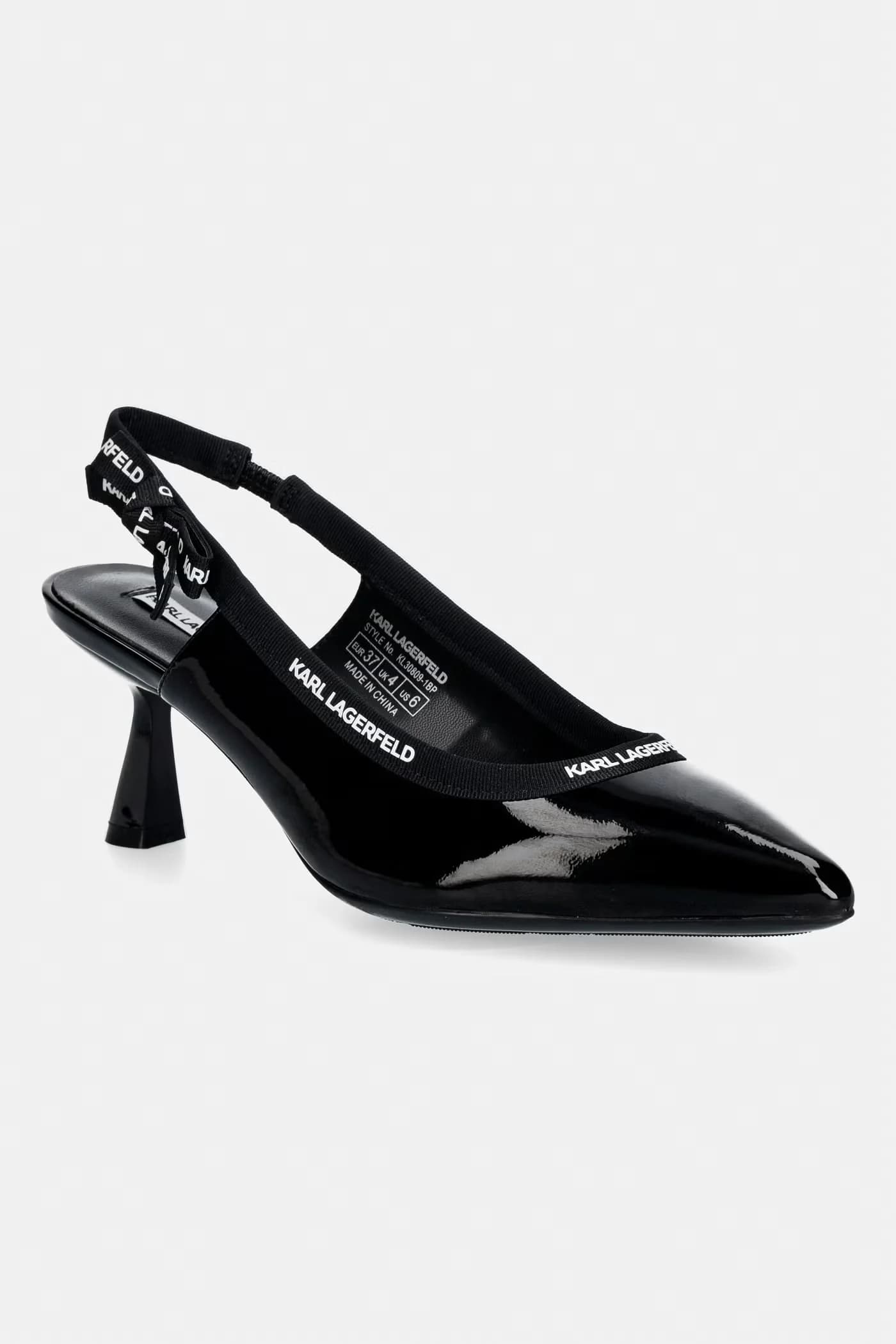 Кожаные туфли PANACHE на высоком каблуке