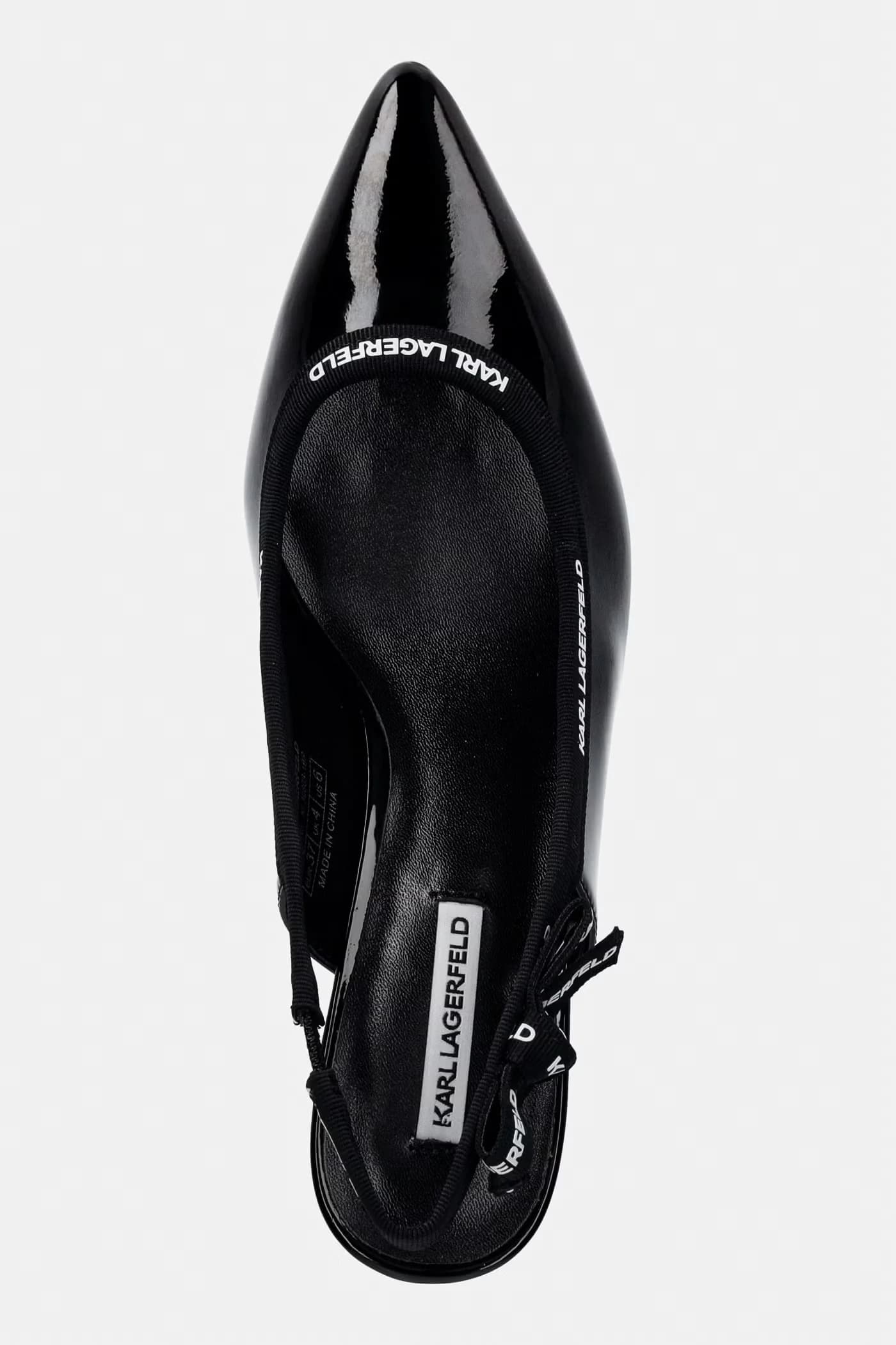 Кожаные туфли PANACHE на высоком каблуке - фото 4