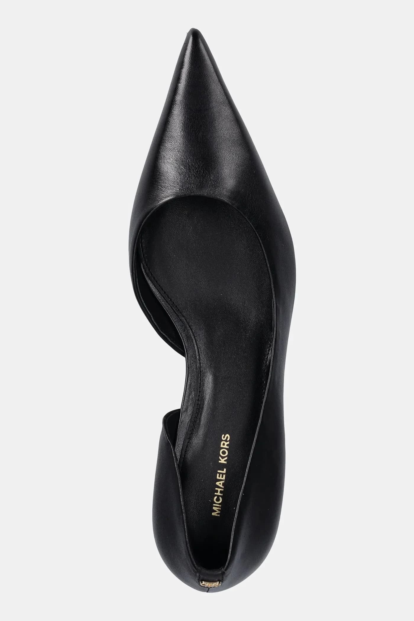 Кожаные туфли Elyse Kitten Pump на высоком каблуке - фото 4