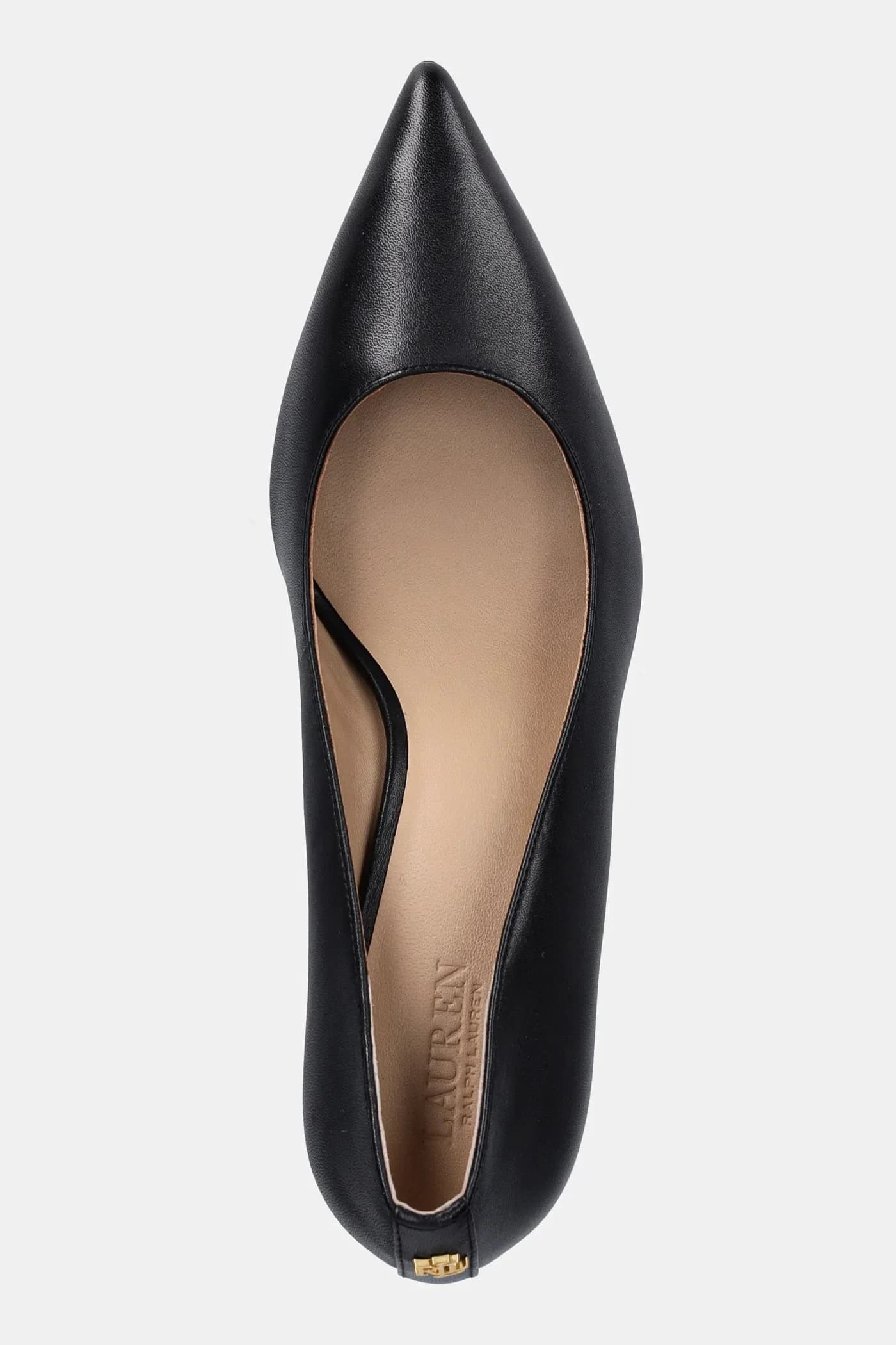 Кожаные туфли Lanette на высоком каблуке - фото 4
