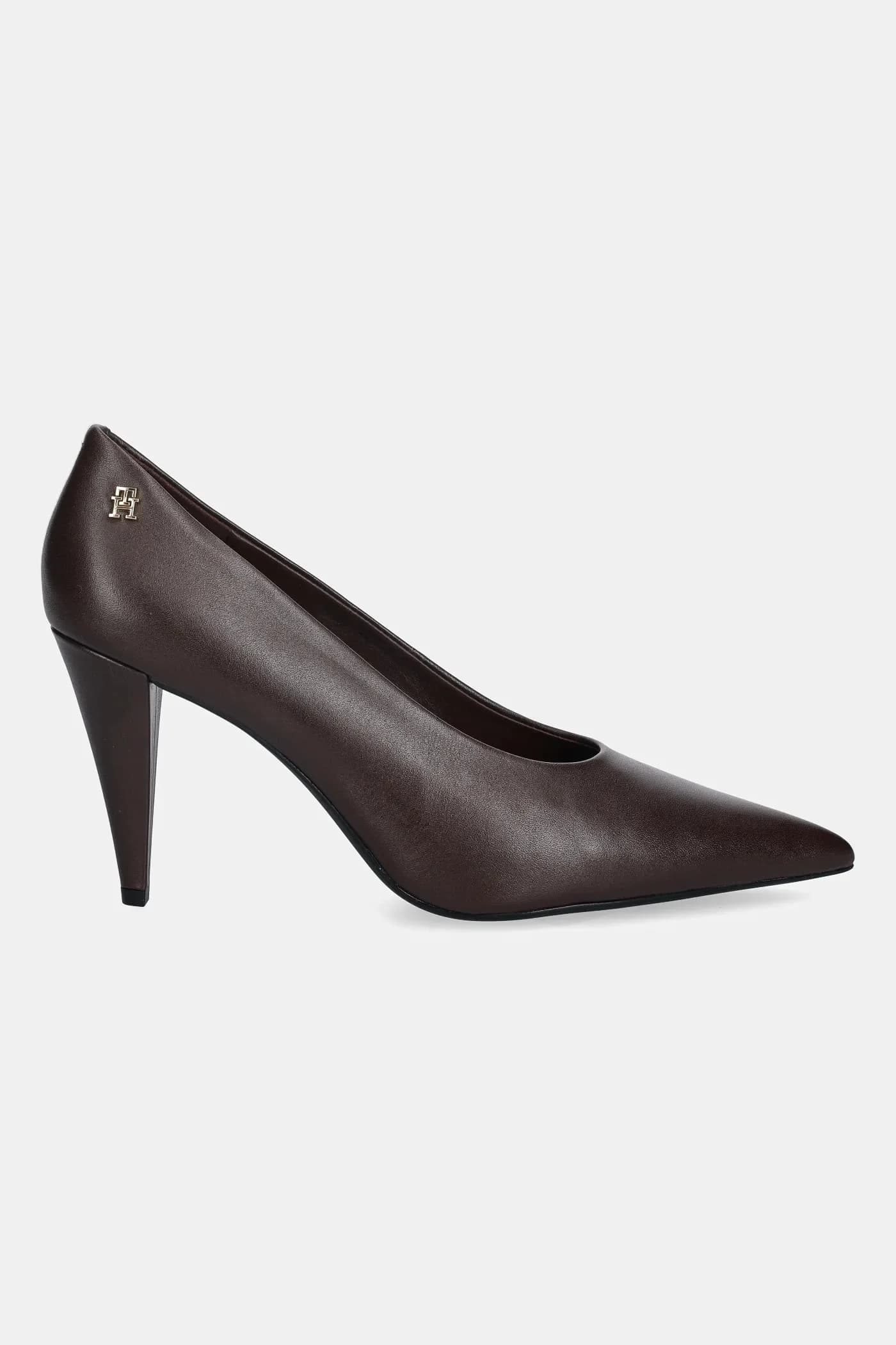Кожаные туфли на высоком каблуке TH SMOOTH LEATHER PUMP - фото 2
