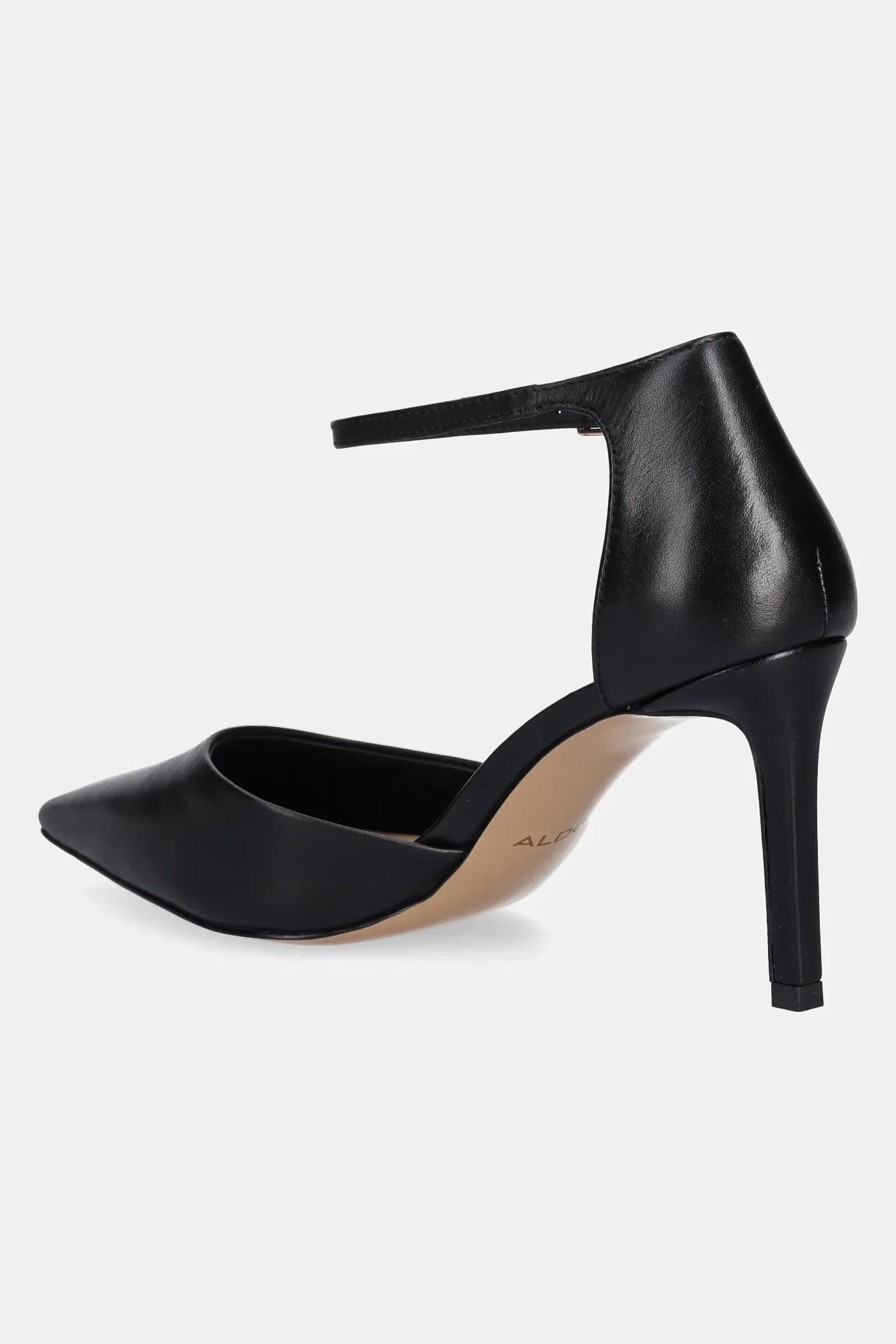 Кожаные туфли на высоком каблуке MERLO - фото 3