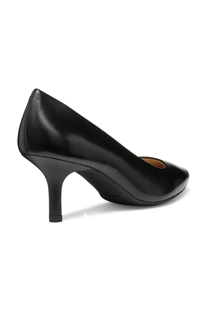 Кожаные туфли на высоком каблуке D KLEOPY - фото 3