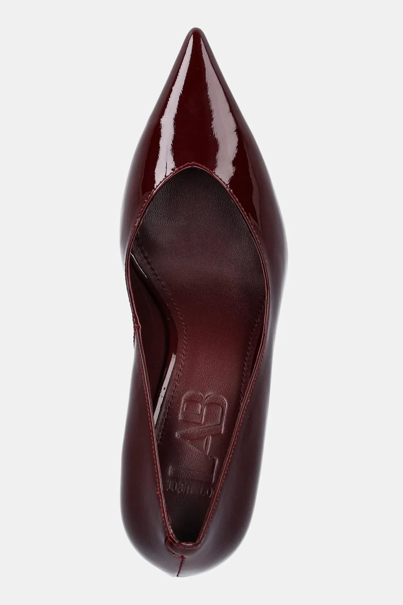 Кожаные туфли на высоком каблуке - фото 5