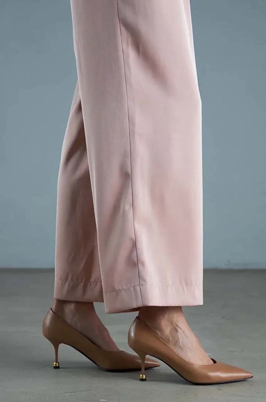 Кожаные туфли Pola на высоком каблуке - фото 7