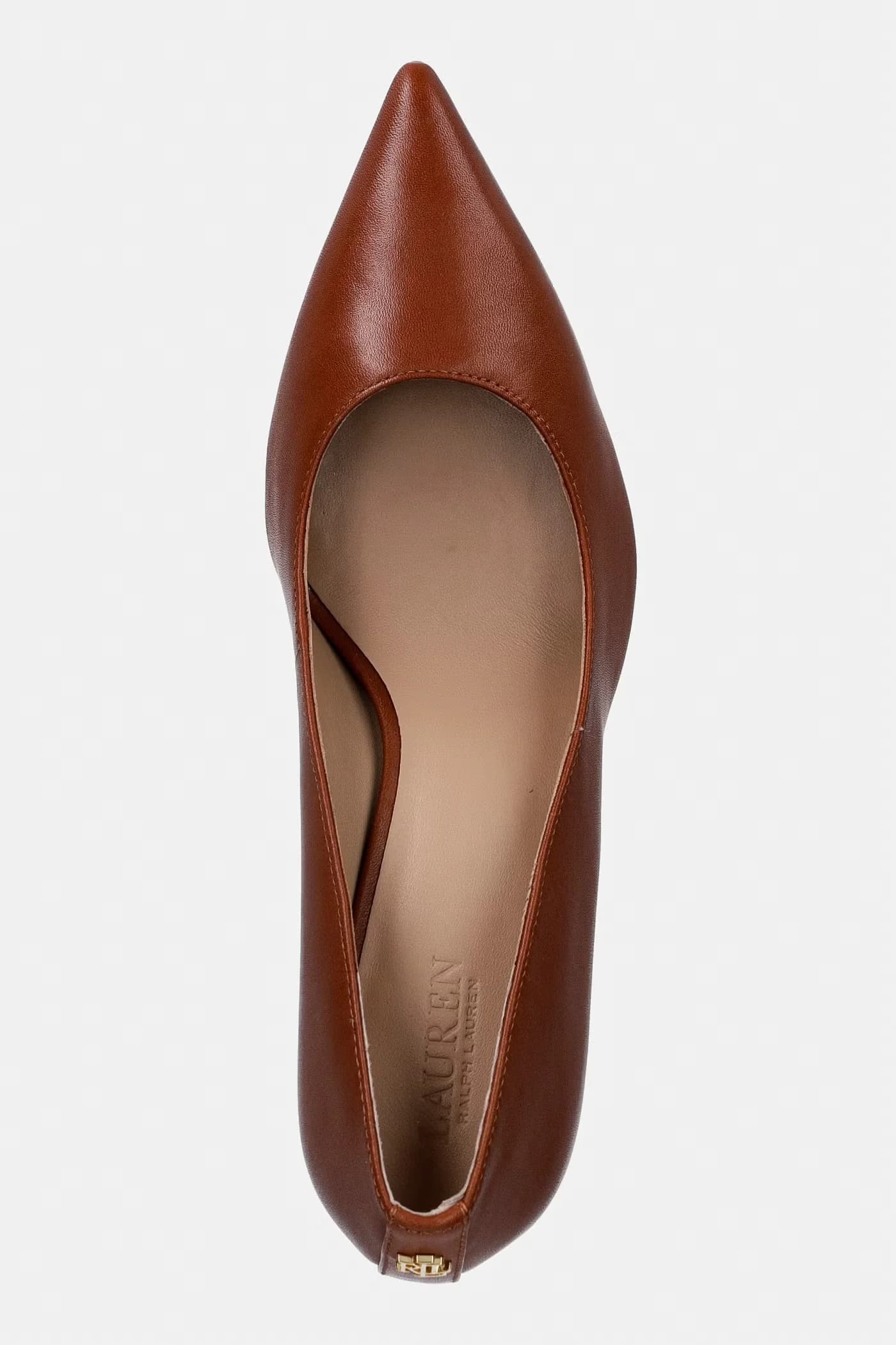 Кожаные туфли Lanette на высоком каблуке - фото 4