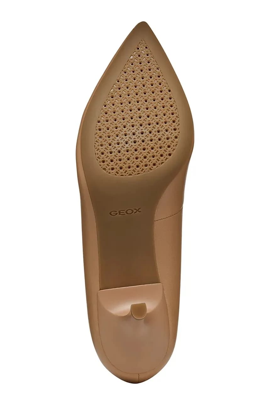 Кожаные туфли на высоком каблуке D KLEOPY - фото 6