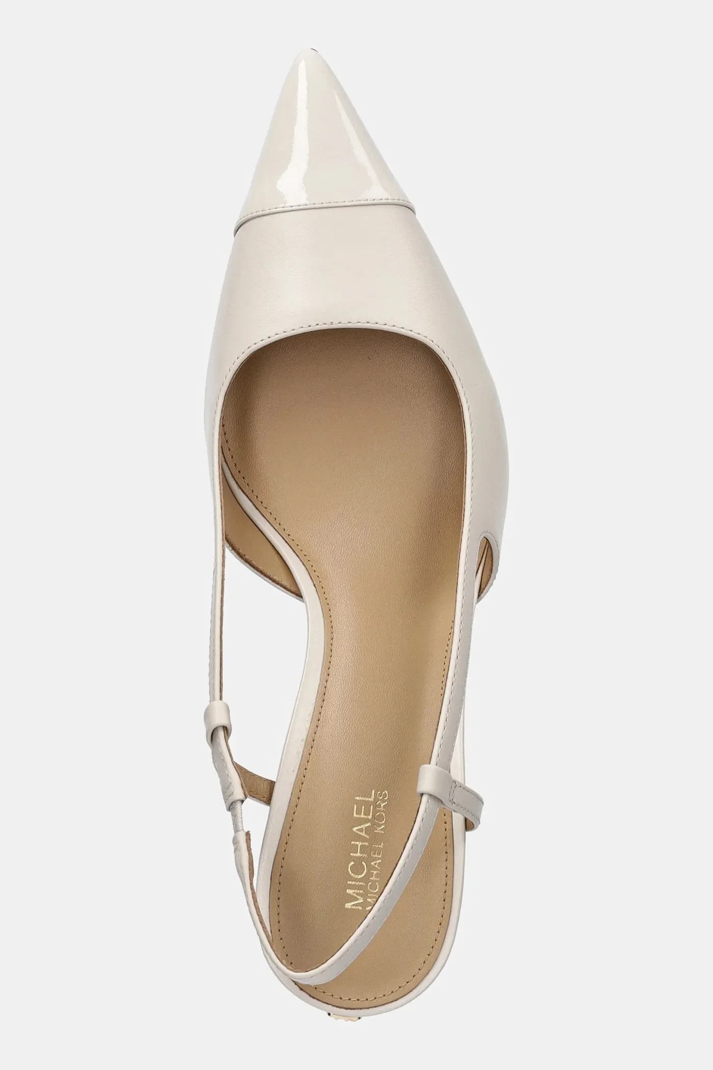 Кожаные туфли на высоком каблуке Alora Toe Cap Mid Sling - фото 4