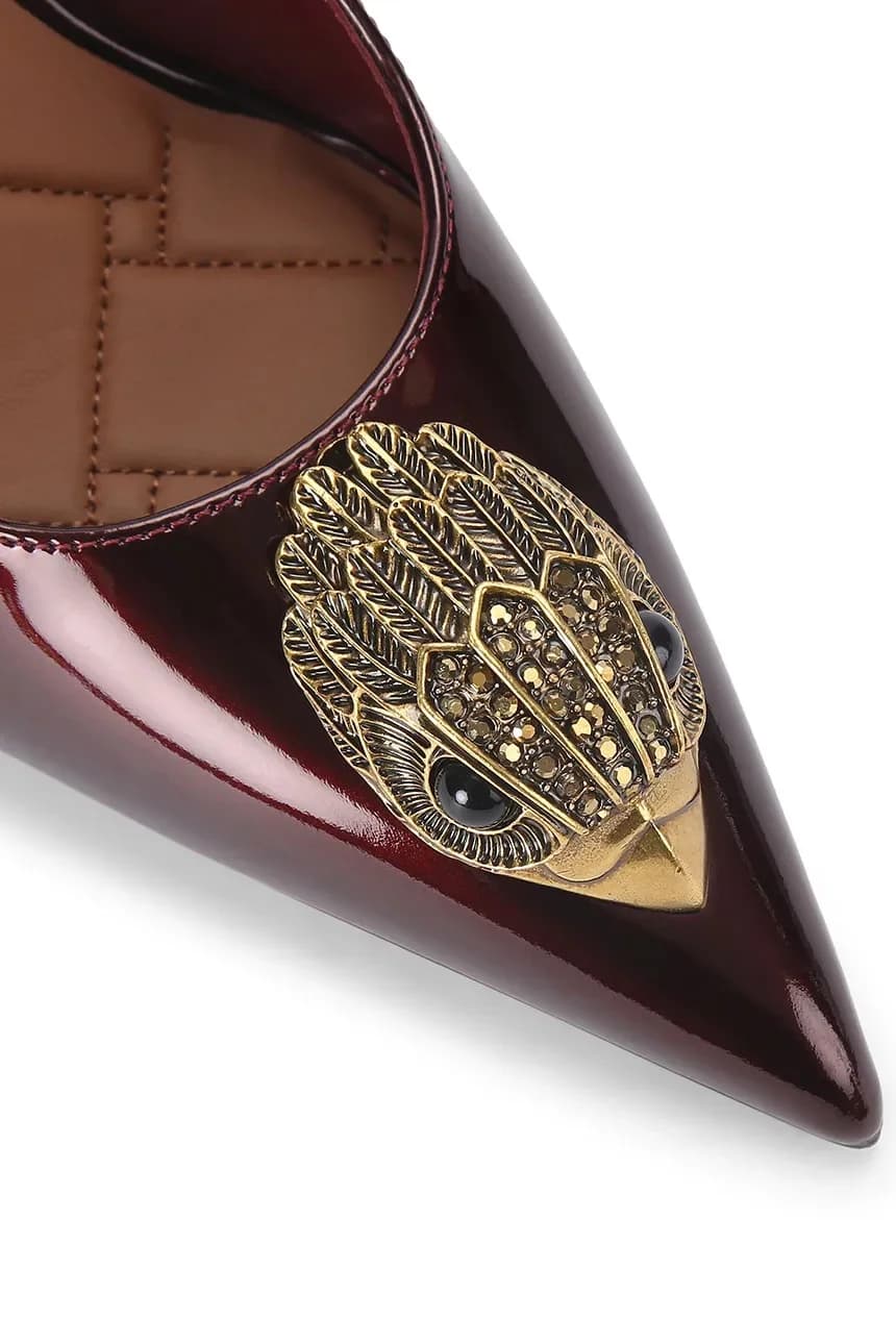 Кожаные туфли на высоком каблуке с ремешком Eagle Sling - фото 3