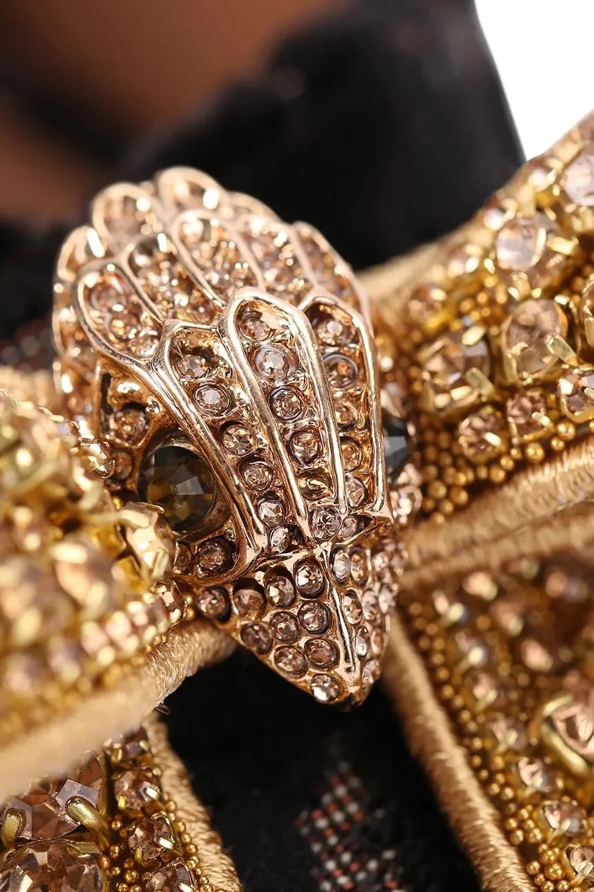 Туфли Belgravia на высоком каблуке с бантом - фото 4