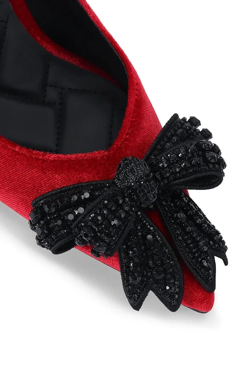 Туфли Belgravia на высоком каблуке с бантом - фото 3