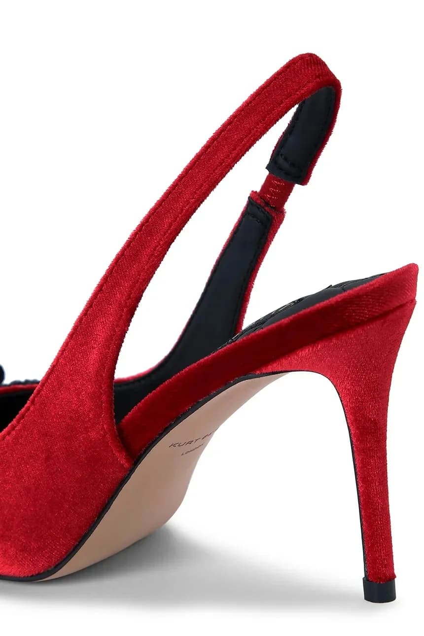 Туфли Belgravia на высоком каблуке с бантом - фото 5