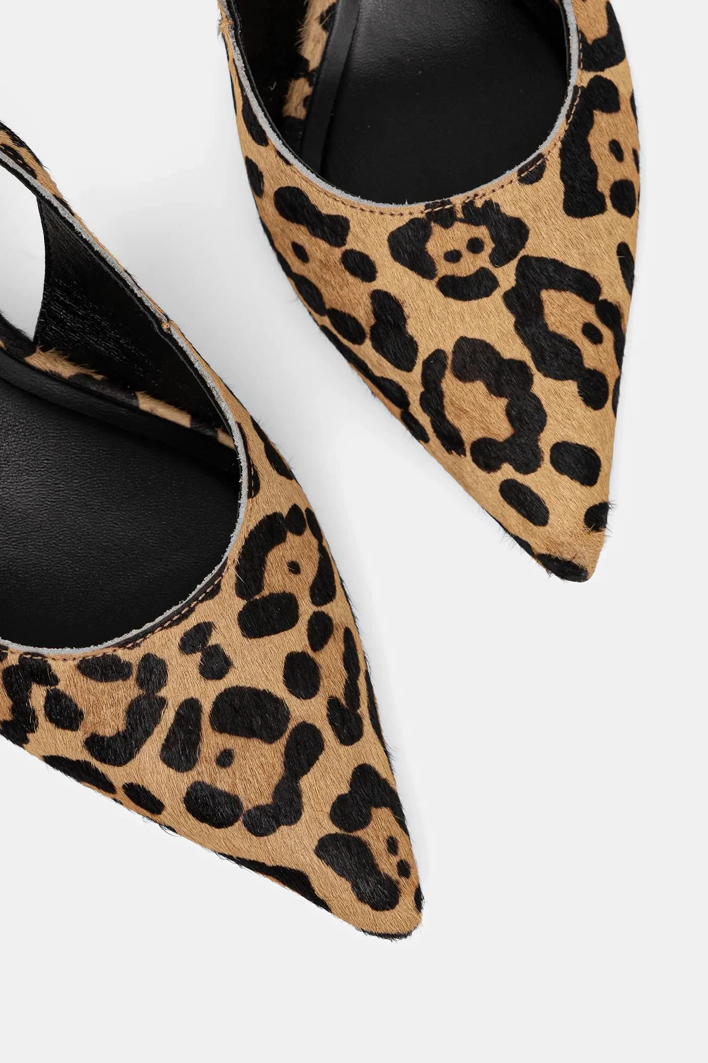 Замшевые туфли на высоком каблуке - фото 4