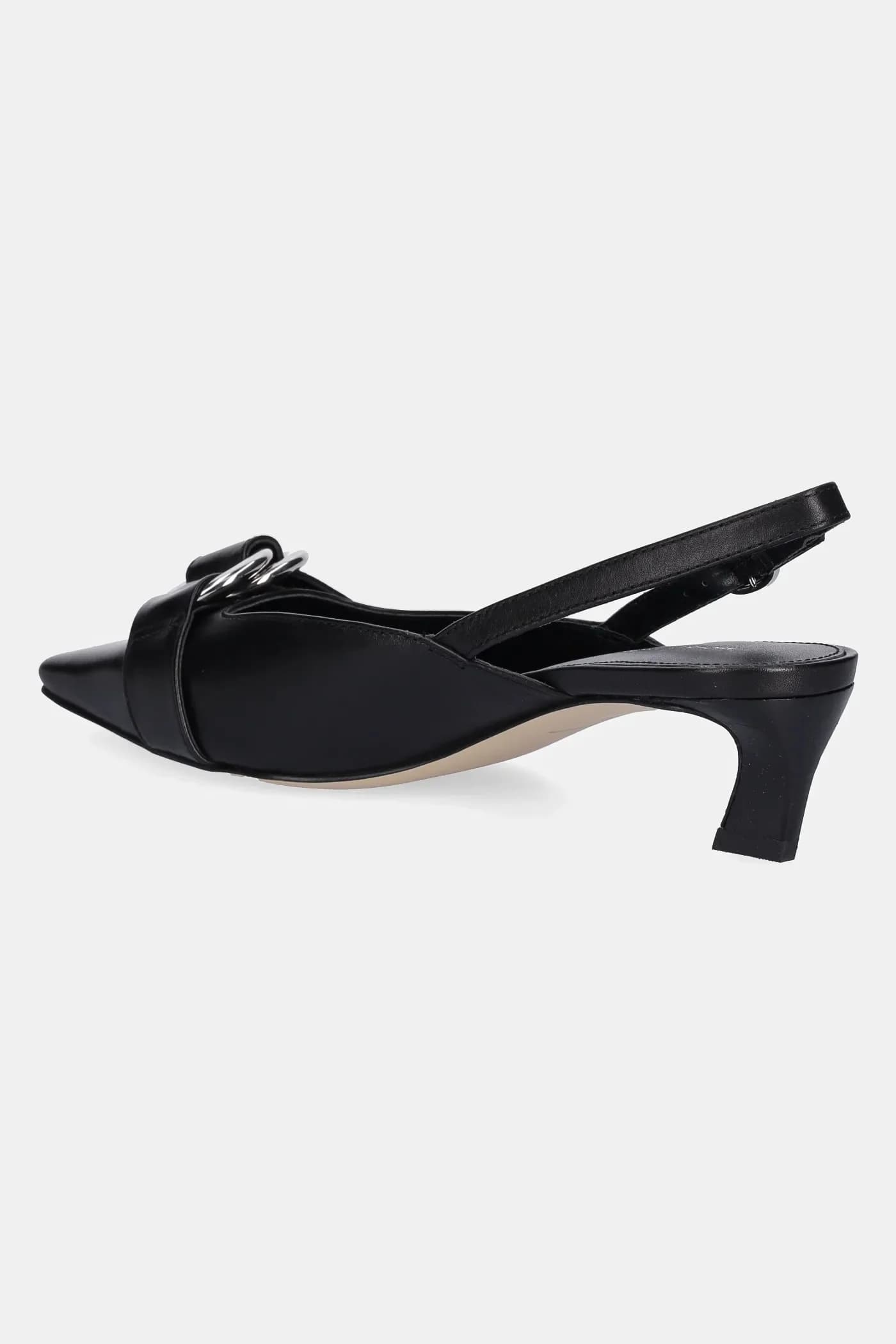 Кожаные туфли Jaden на высоком каблуке - фото 3