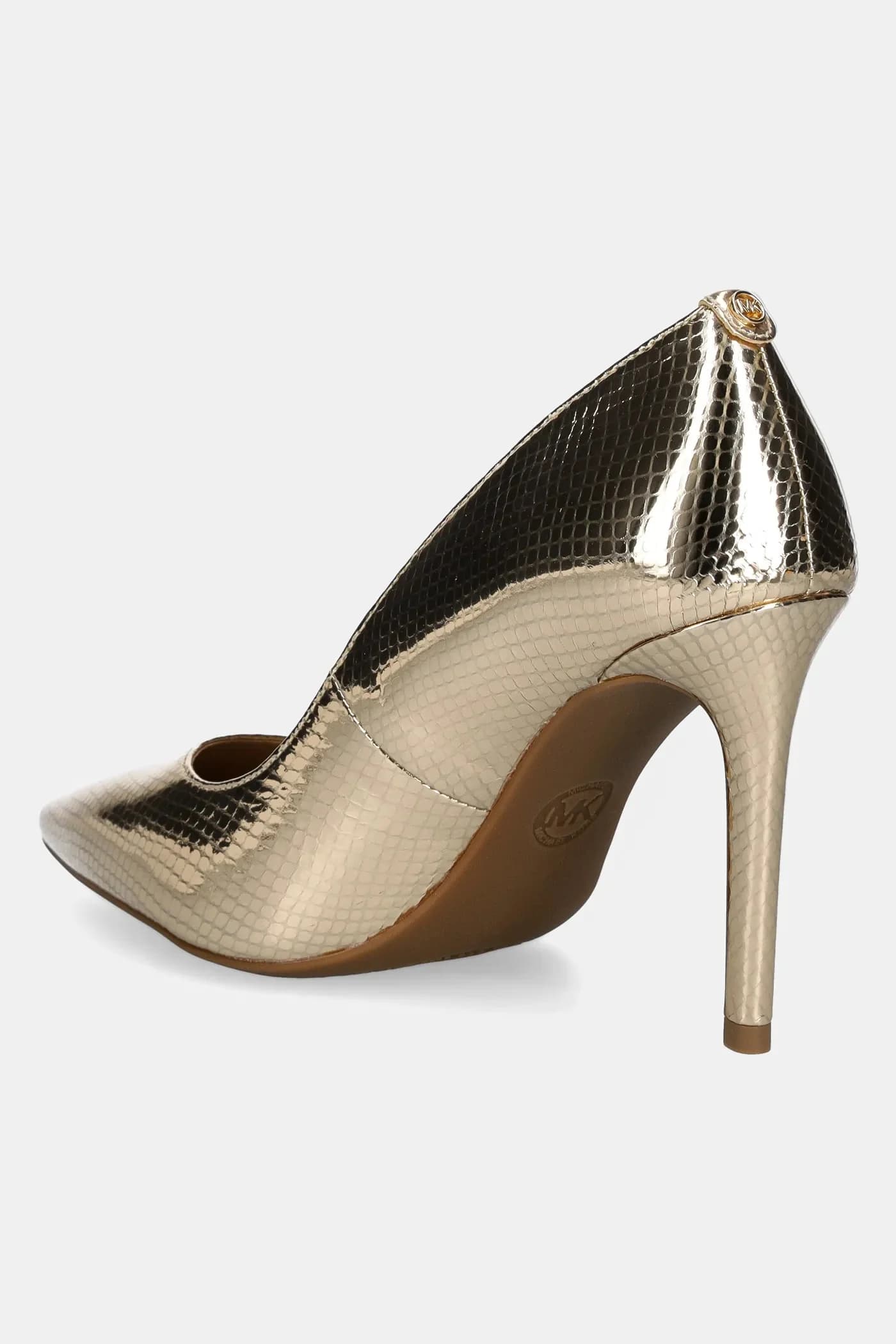 Alina кожаные туфли на высоком каблуке - фото 3