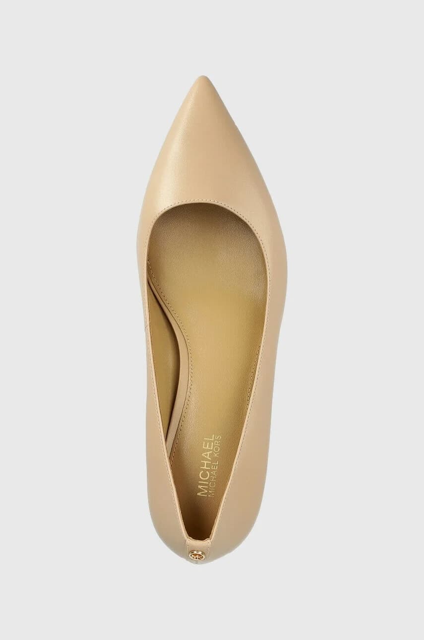 Alina кожаные туфли на высоком каблуке - фото 4