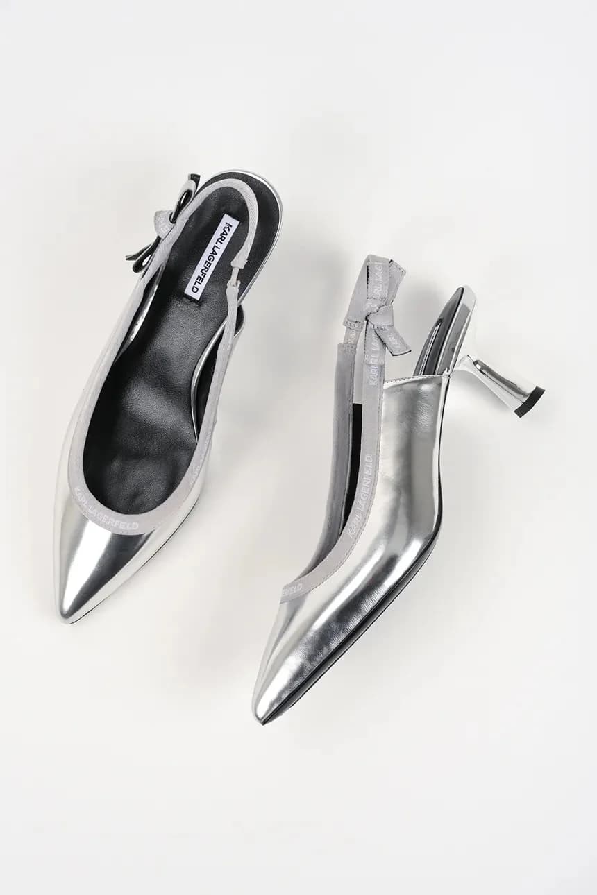 Кожаные туфли PANACHE на высоком каблуке - фото 6