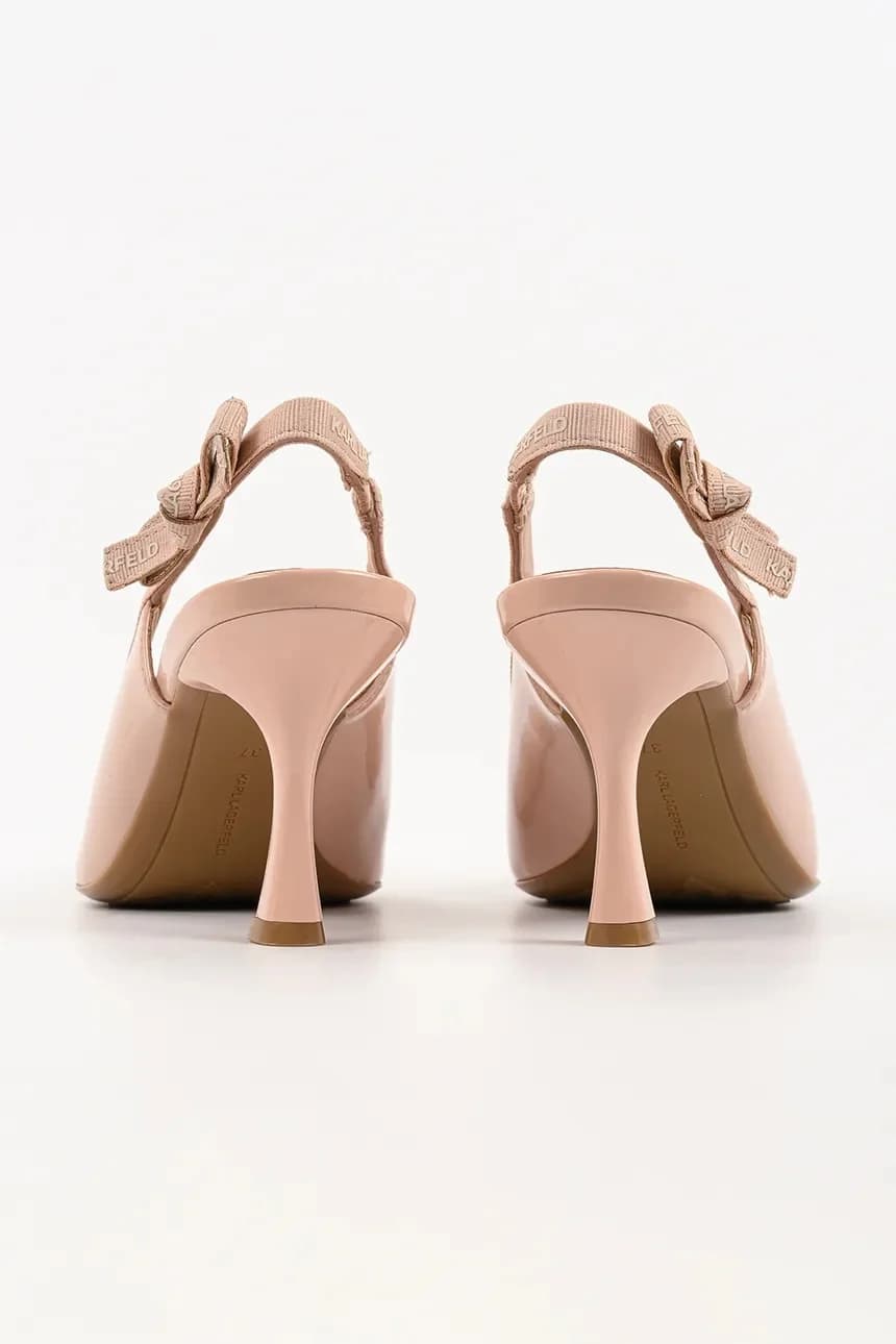 SIENNA кожаные туфли на высоком каблуке - фото 3