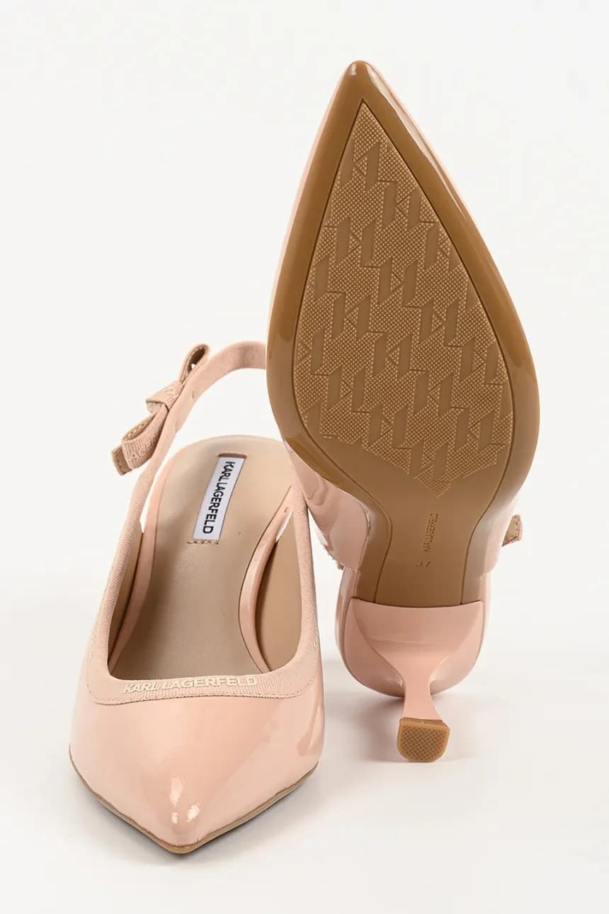 SIENNA кожаные туфли на высоком каблуке - фото 5