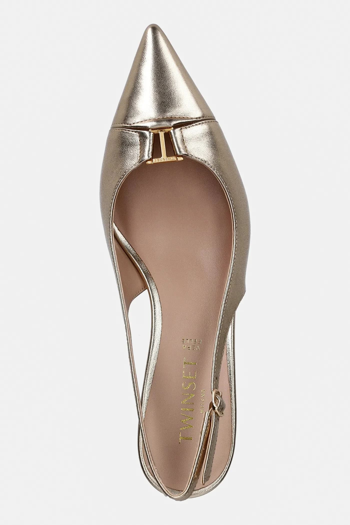 Кожаные туфли на высоком каблуке - фото 4