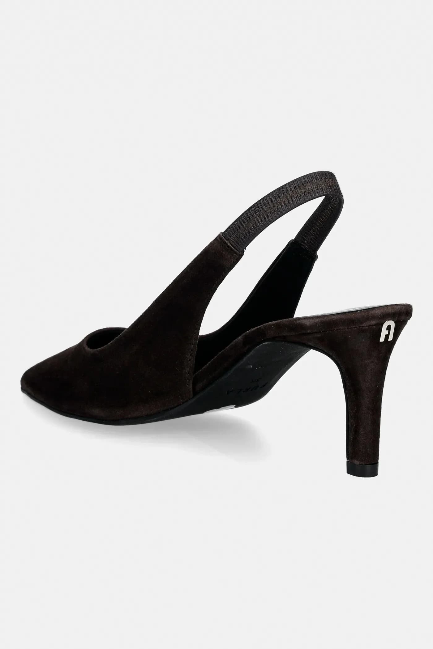 Замшевые туфли Essential на пятке с открытой пяткой - фото 3