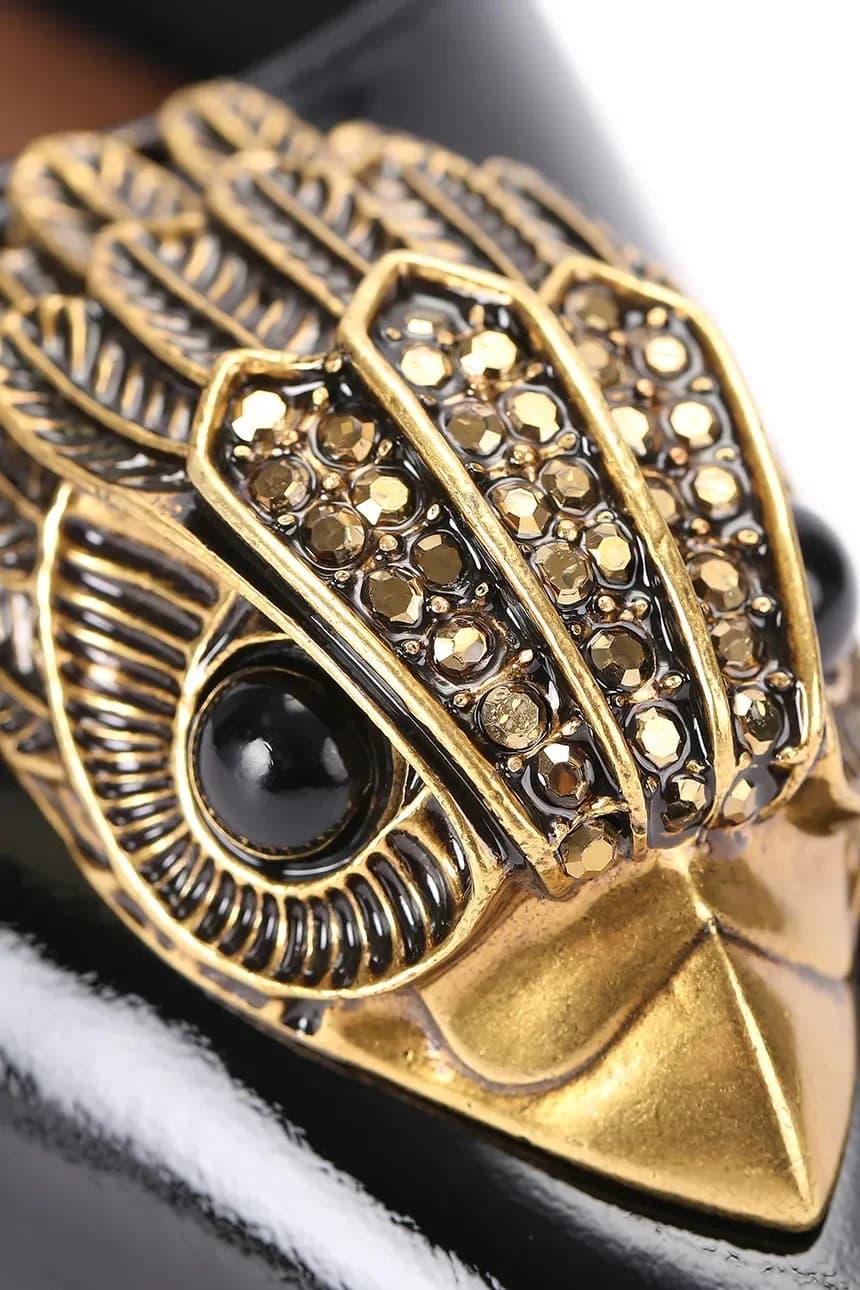 Кожаные туфли на высоком каблуке с ремешком Eagle Sling - фото 4