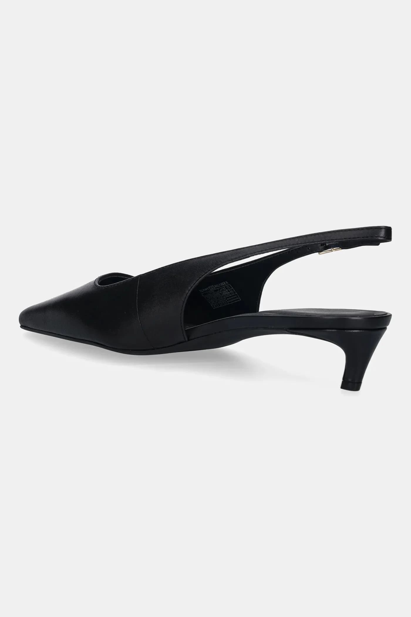 Кожаные туфли на высоком каблуке TH BUCKLE SLINGBACK LOW PUMP - фото 3