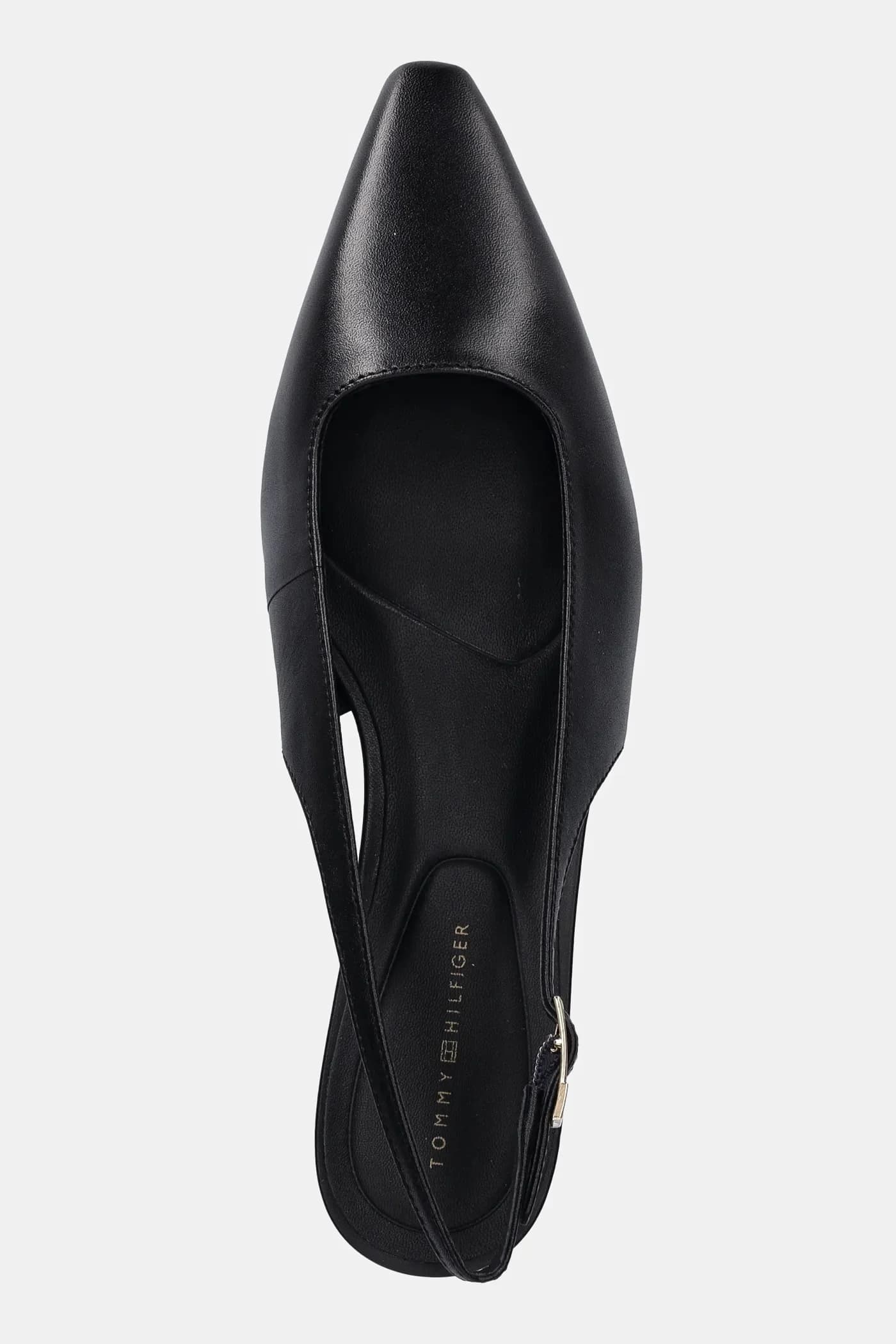 Кожаные туфли на высоком каблуке TH BUCKLE SLINGBACK LOW PUMP - фото 4