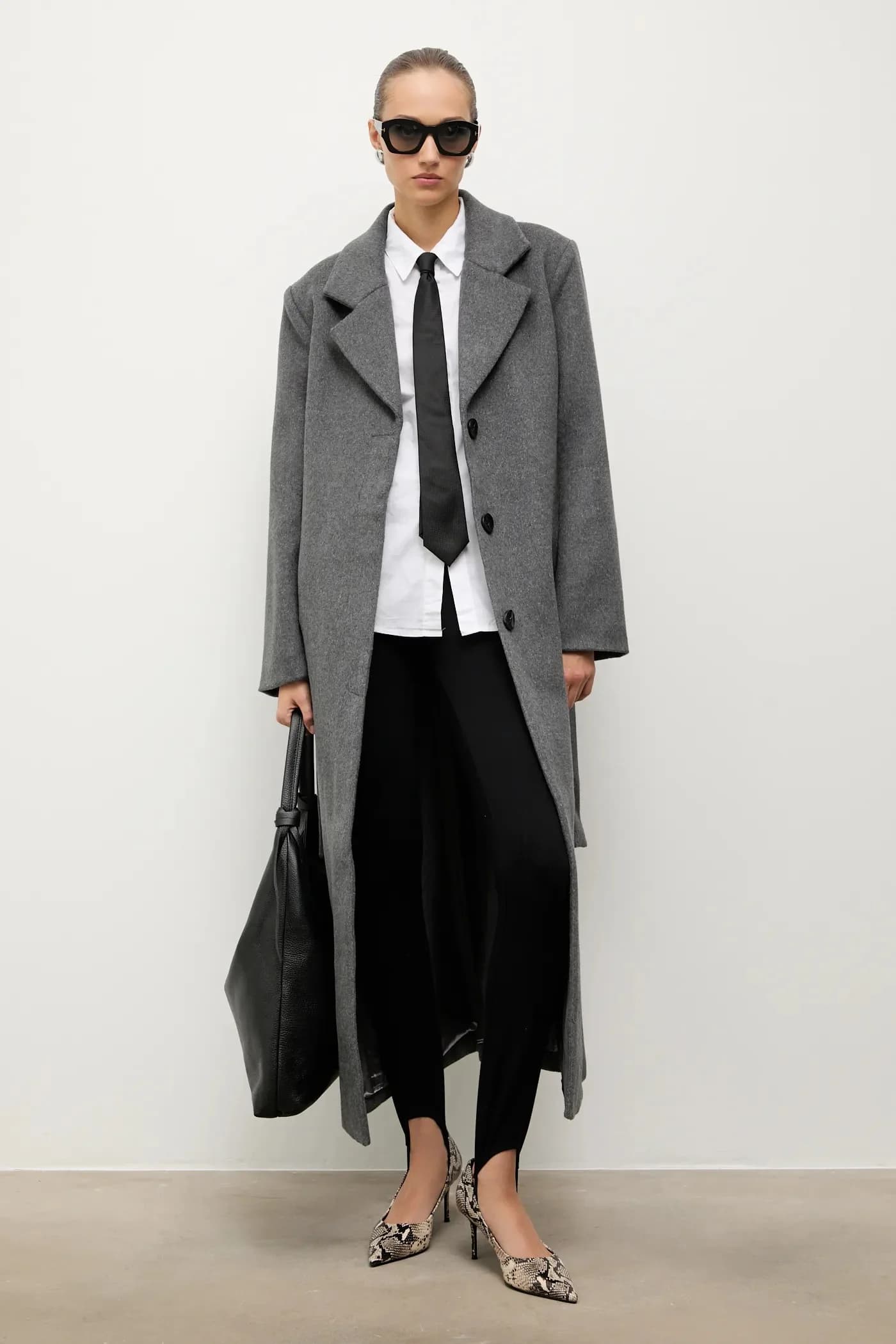 Кожаные туфли на высоком каблуке - фото 6