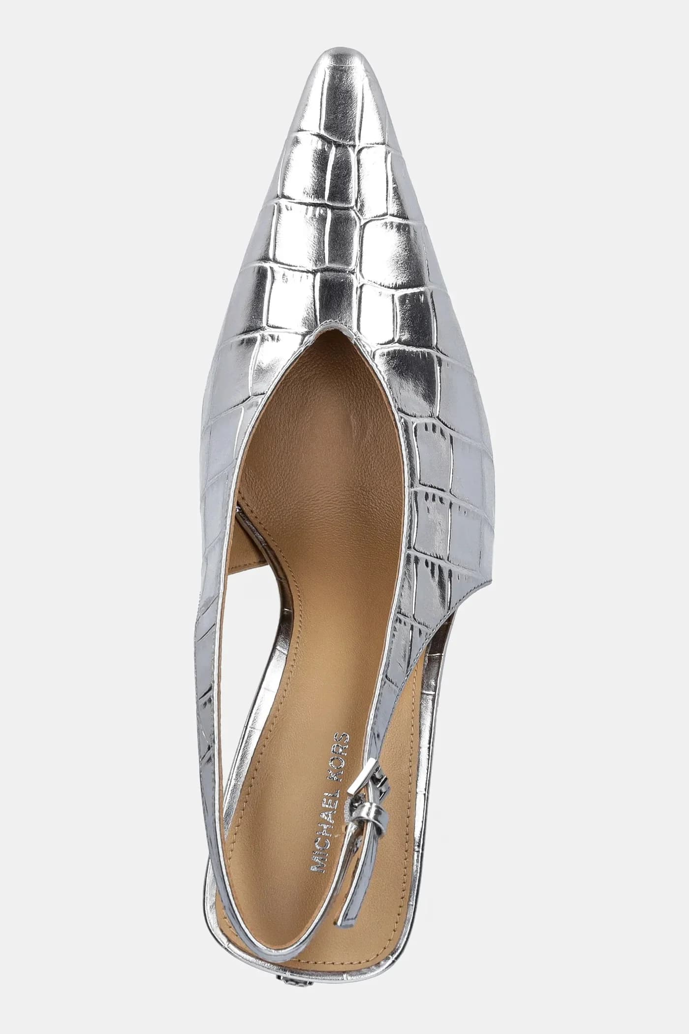 Кожаные туфли Electra на высоком каблуке - фото 4