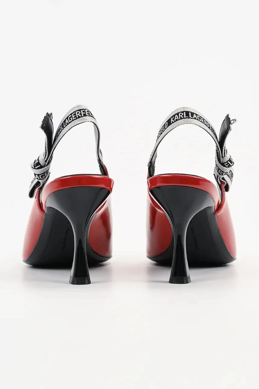 SIENNA кожаные туфли на высоком каблуке - фото 3