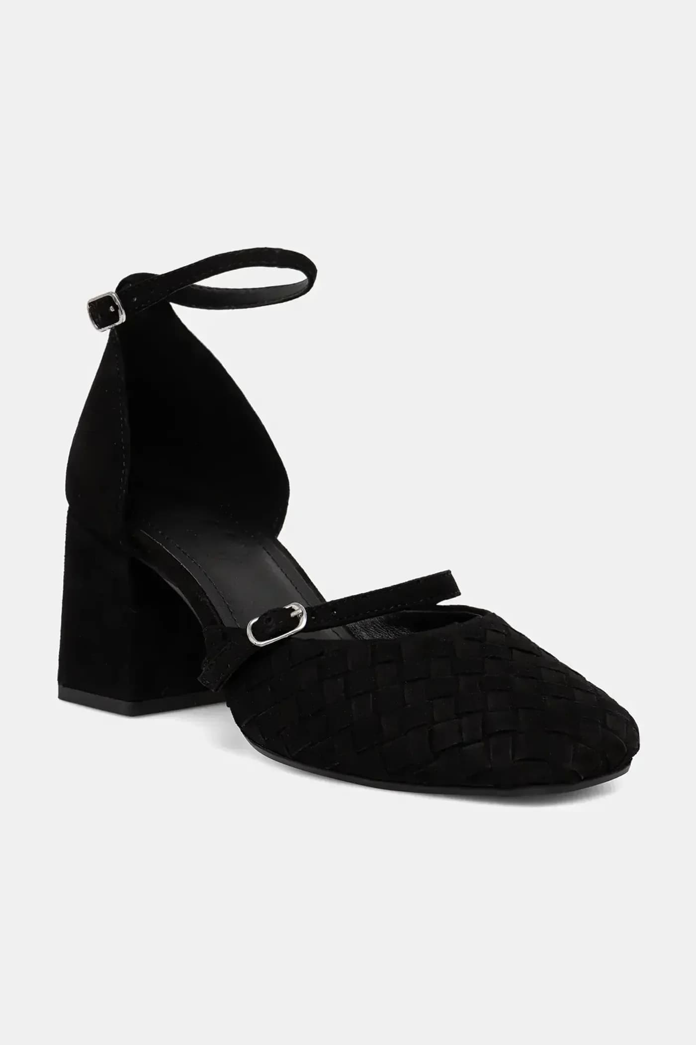 Замшевые туфли - фото 2