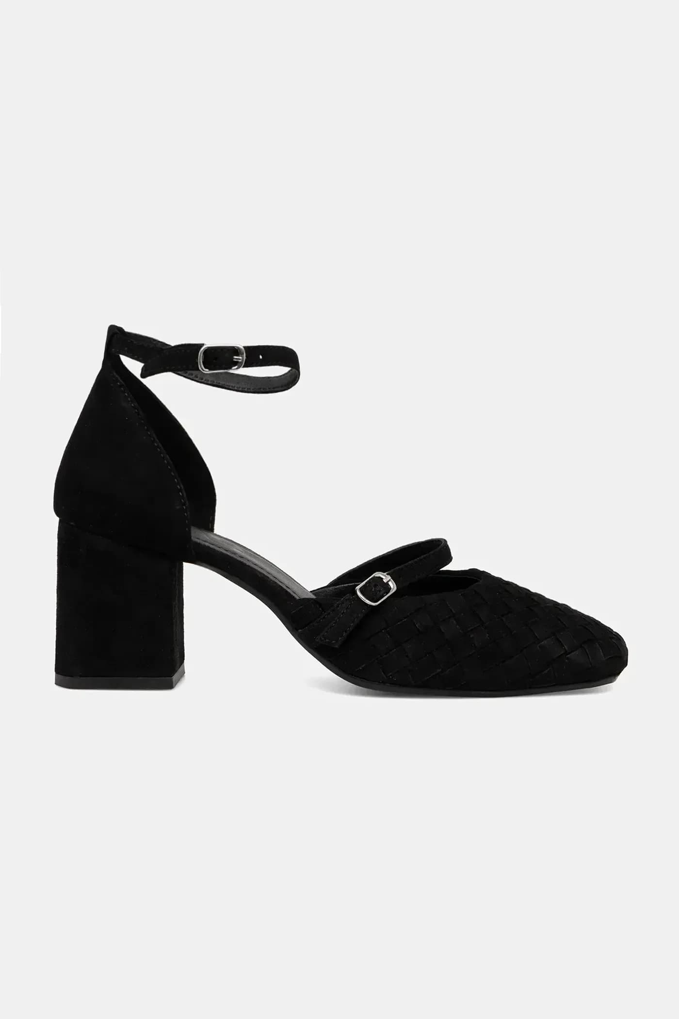 Замшевые туфли - фото 3