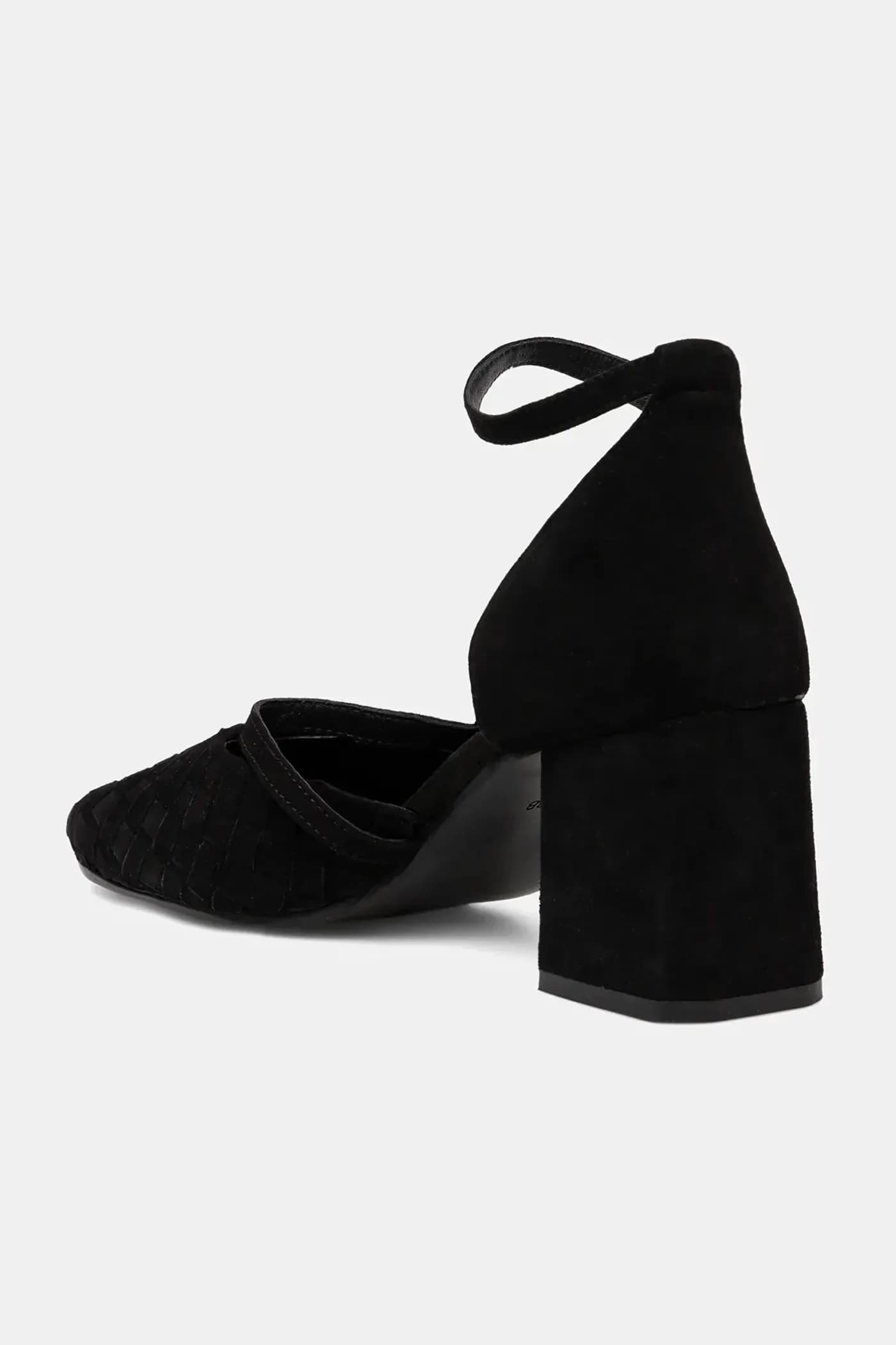 Замшевые туфли - фото 4