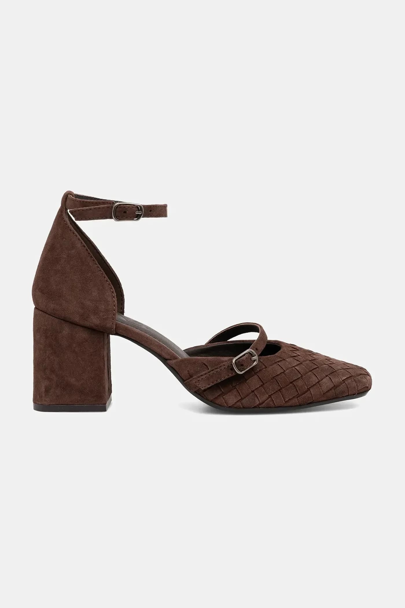 Замшевые туфли - фото 3