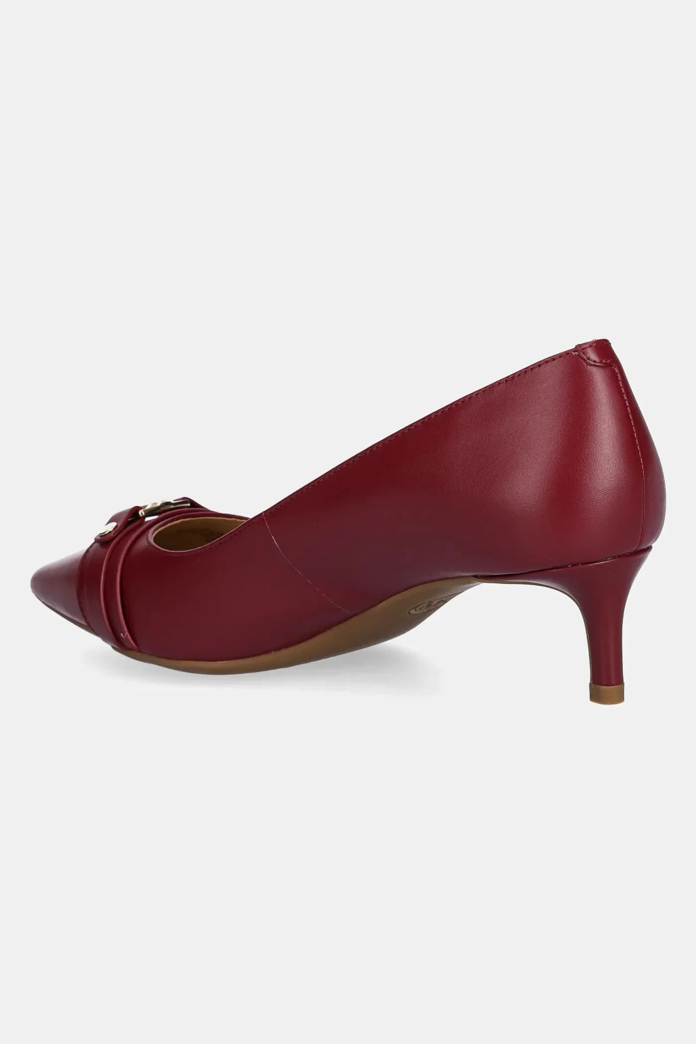 Кожаные туфли Мэнди на высоком каблуке - фото 3