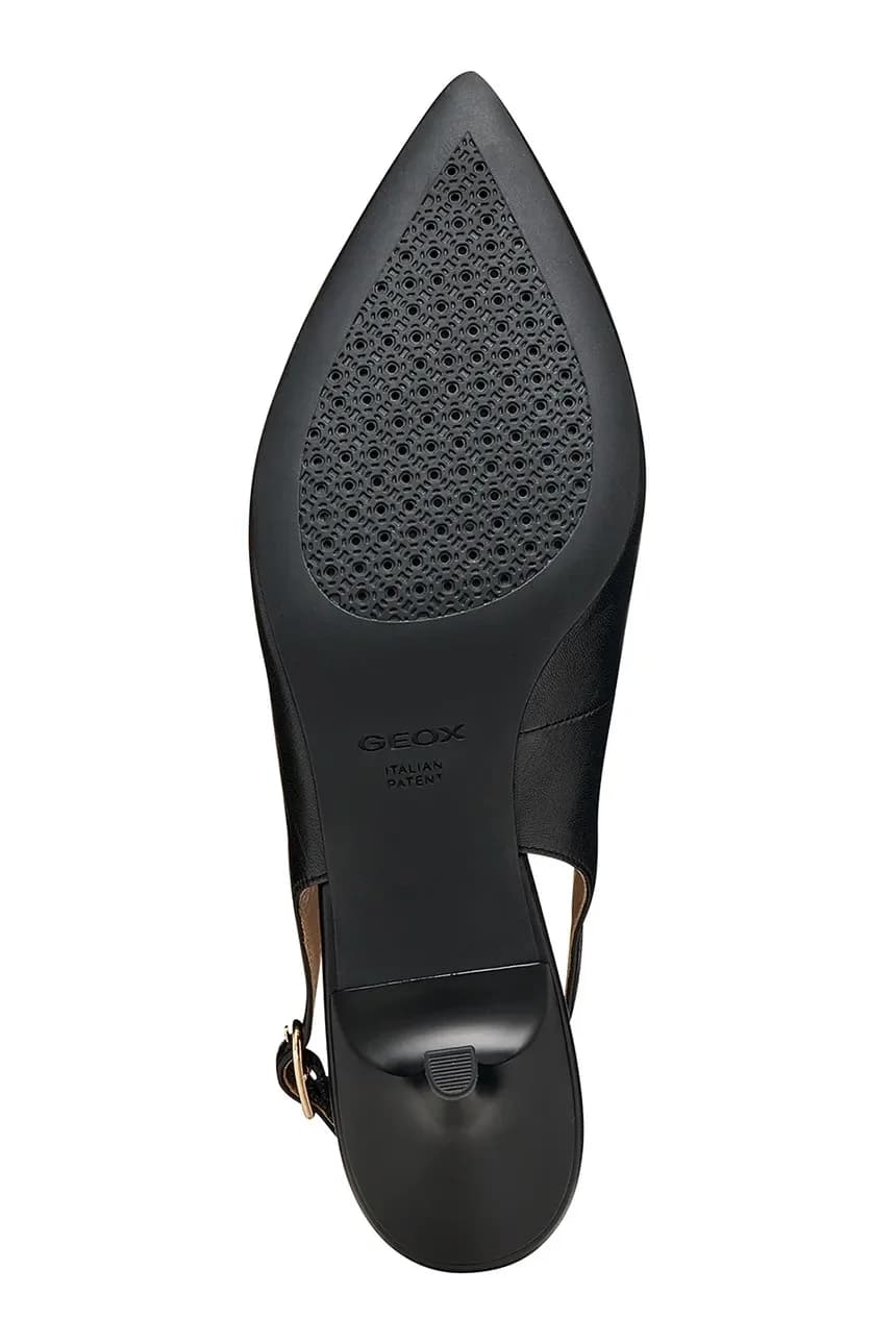 Кожаные туфли на высоком каблуке D KLEOPY - фото 6