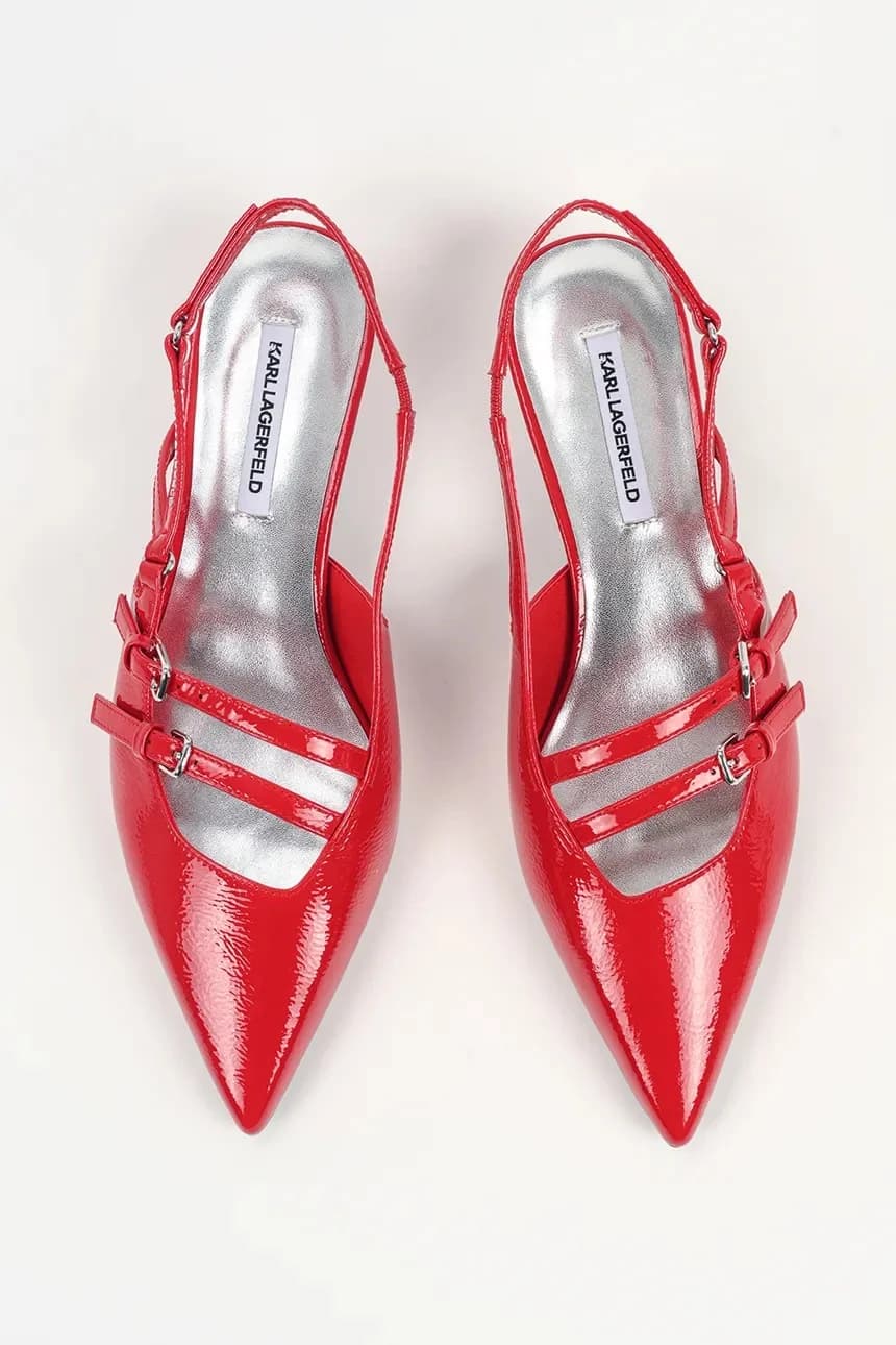 PASHA кожаные туфли на высоком каблуке - фото 4