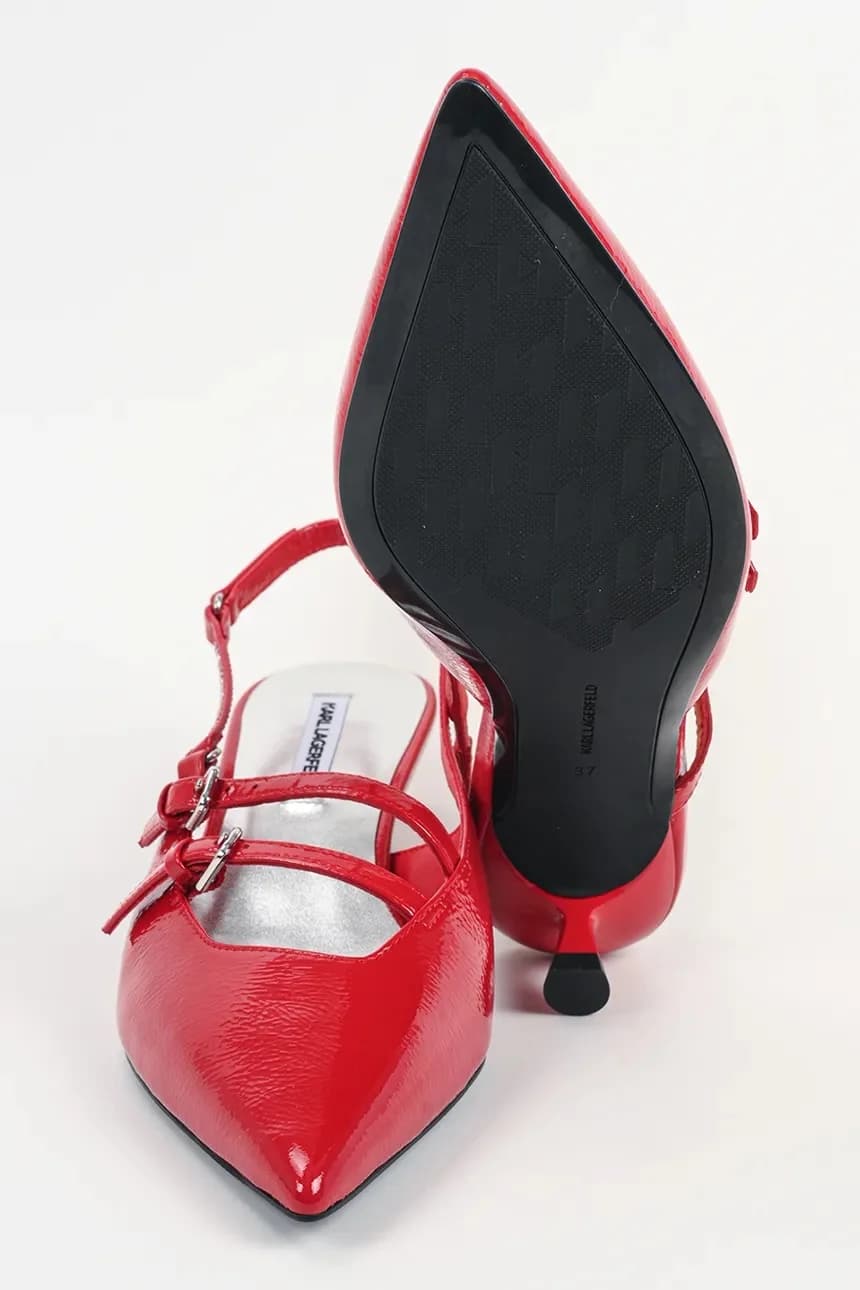 PASHA кожаные туфли на высоком каблуке - фото 5