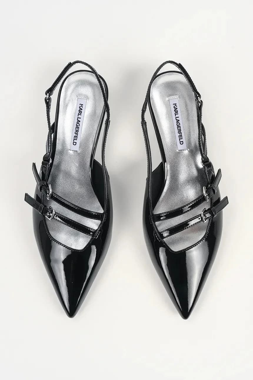 PASHA кожаные туфли на высоком каблуке - фото 4