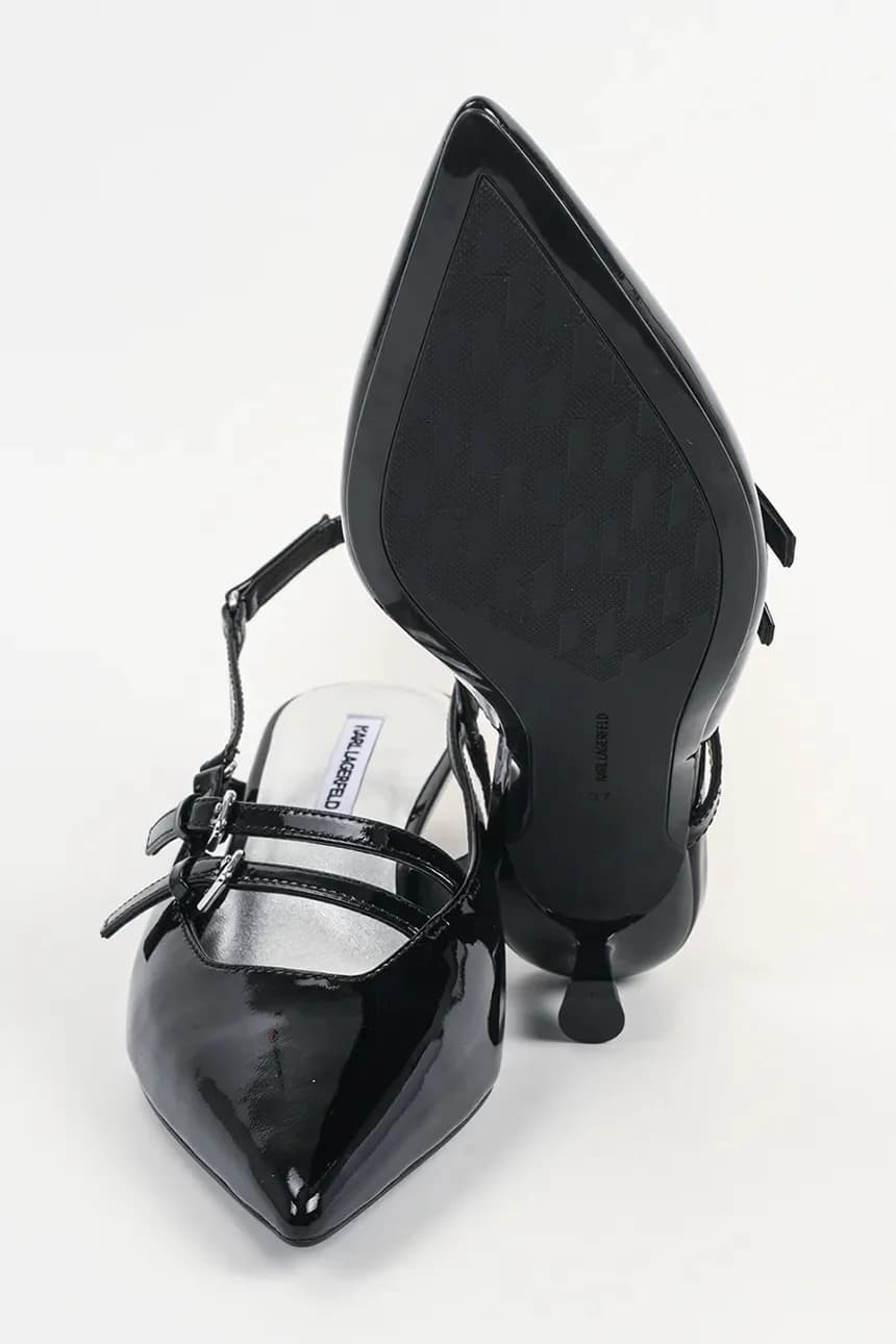 PASHA кожаные туфли на высоком каблуке - фото 5