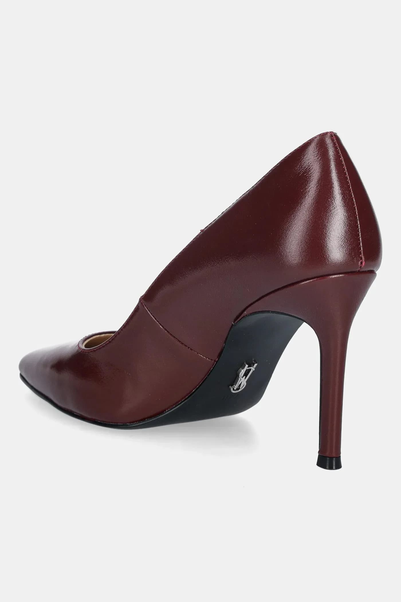 Защищенные кожаные высокие каблуки - фото 3